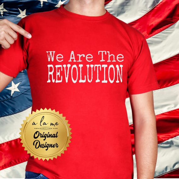 SHIRT Sweatshirt Hoodies We ARE the RevOLUTION USA