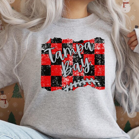 DTF Transfers - Tampa Bay Florida Football Distressed Checkered