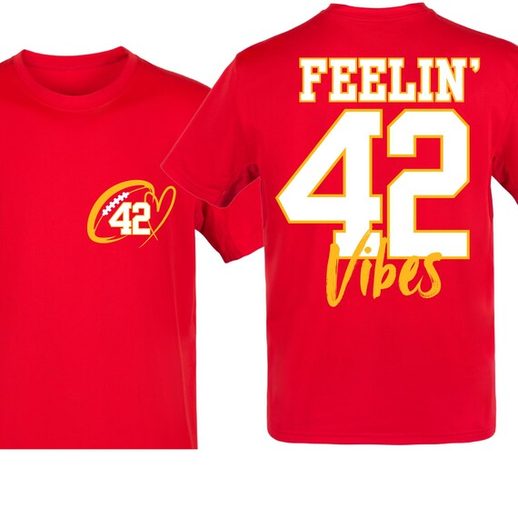 SHIRT Sweatshirt Hoodies 42 VIBES KC Football Kansas City