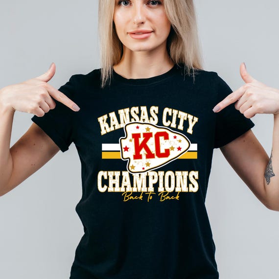 DTF Transfers - KC Football Champions Back to Back