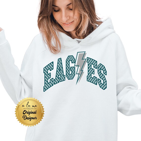 APPAREL EAGLE Football Varsity Checkered Bolt