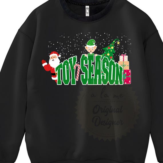 DTF Transfers - Christmas RTP Toy Season for Kids - Youth