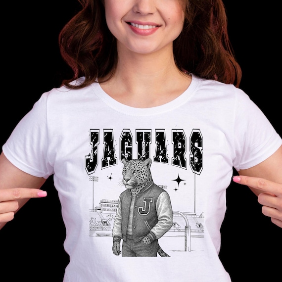 TShirt Sweatshirt Hoodies JAGUARS Football Varsity JACKET Distressed