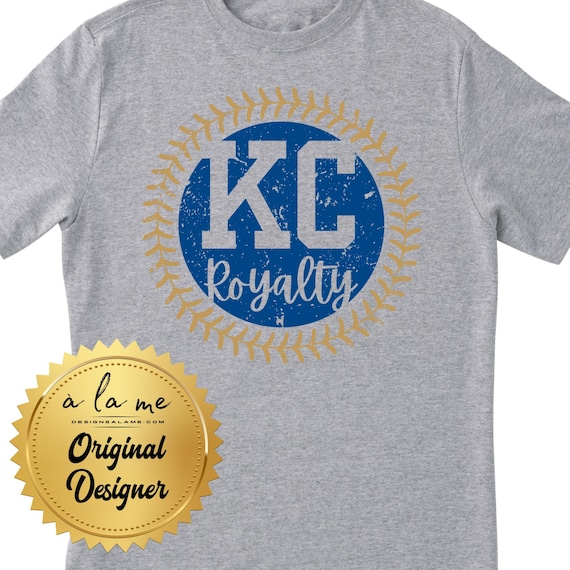 PNG Digital Download - KC Baseball Royalty - for DTF Transfers for Crafts and Shirts