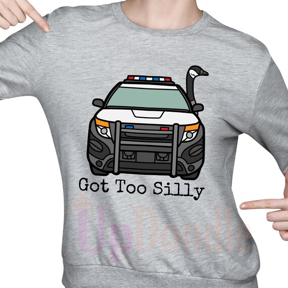 PNG Got Too Silly Silly Goose -  Digital Download for Transfers
