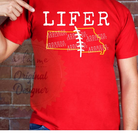 Shirt Sweatshirt Hoodie - KC Kansas City Football Fan Address Irrelevant Missouri Kansas lifER