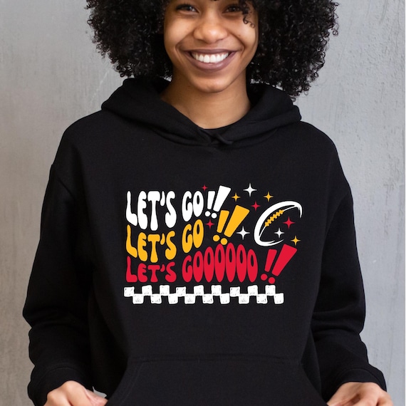 PNG Digital Download - KC Football Let's Go 87  DTF Transfers for Crafts and Shirts