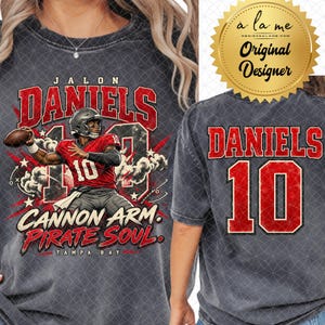 DTF Transfers - Tampa Bay Football - RTP - Jaylon 10 - Daniels - Rookie QB