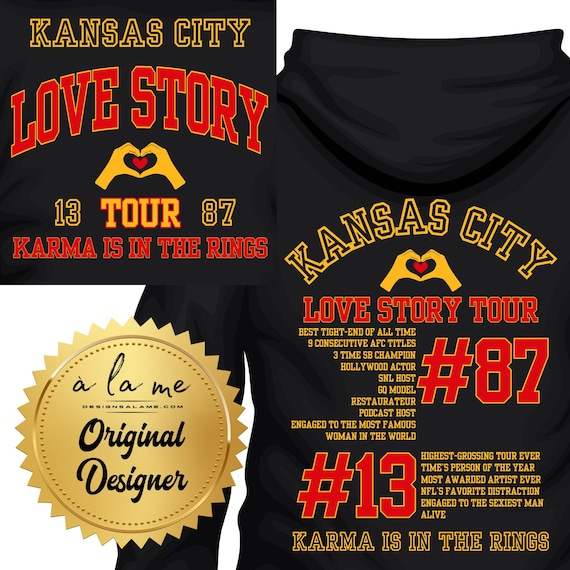 PNG Digital Download - Kansas City Love Story Tour 87 13 -for Sublimation & DtF Transfers