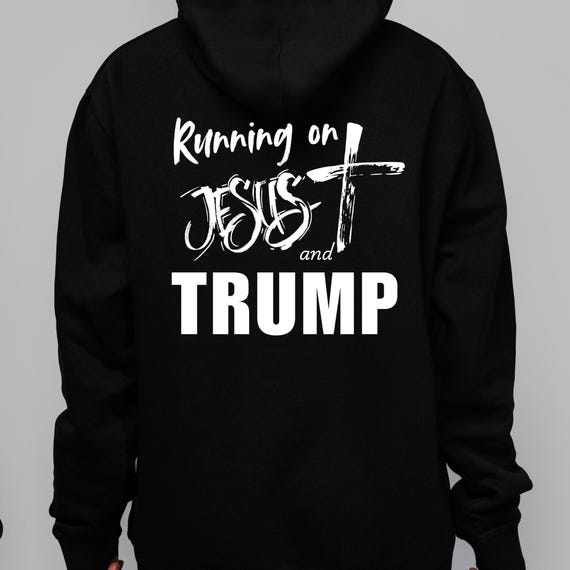 PNG Running on Jesus & Trump -  Digital Download for Transfers