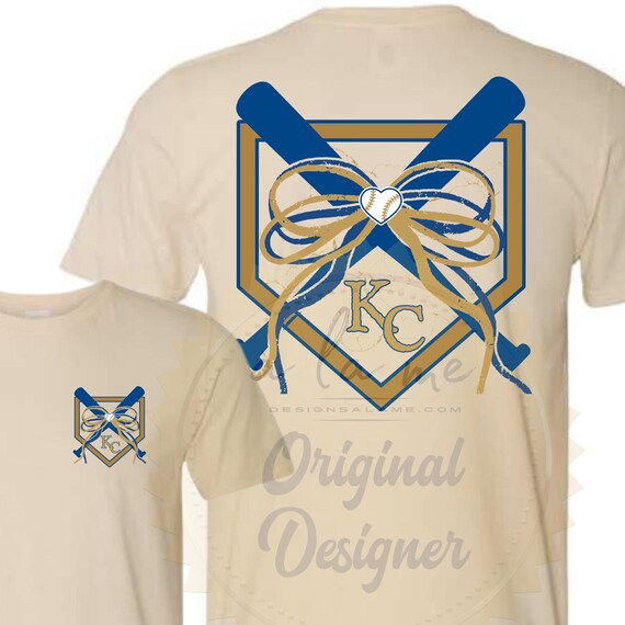 DTF Transfers - KC Baseball Kansas City Royal Base, Bat, Bows