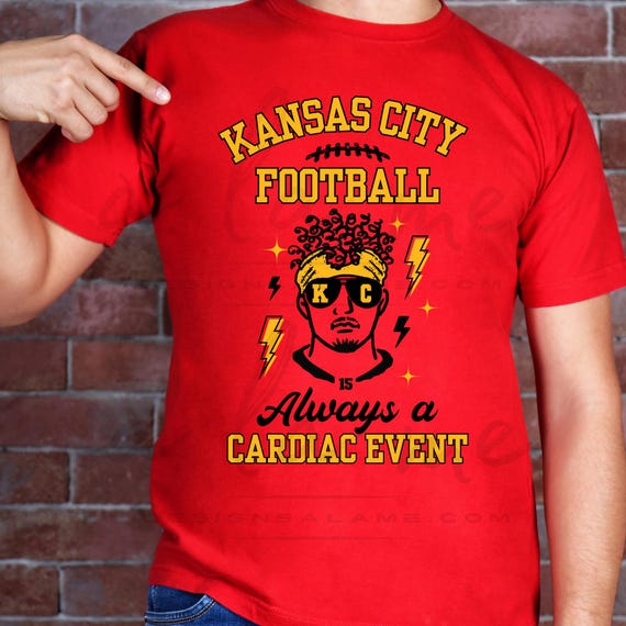 DTF Transfers - KC Football Cardiac Event