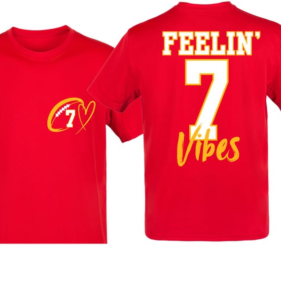 SHIRT Sweatshirt Hoodies 7 VIBES KC Football Kansas City