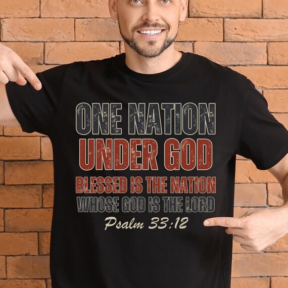 DTF One Nation Under God Psalms - Transfers