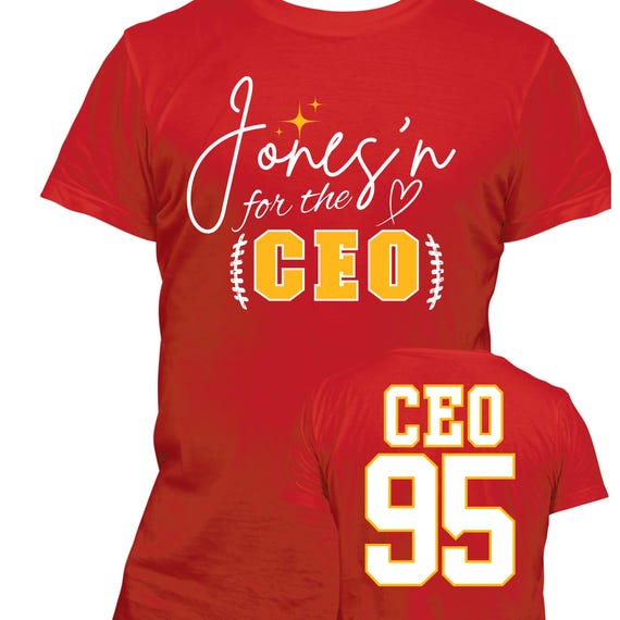 DTF Transfers - KC Football Jones CEO 95