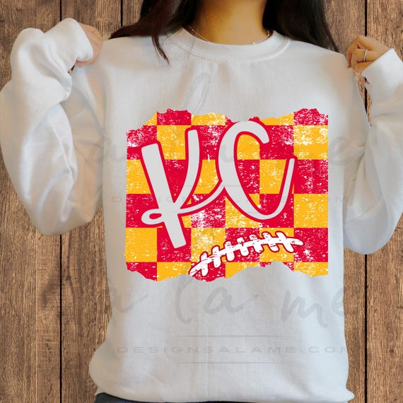 PNG Digital Download - KC Kansas City Football Missouri -for Sublimation & DtF Transfers