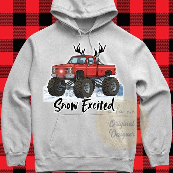 APPAREL tSHIRT Sweatshirt Hoodies - SQUARE BODY Snow Excited