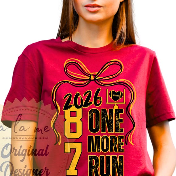 APPAREL  KC Football Kansas City 87 One More Run Coquette Football