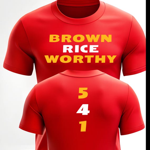 PNG Digital Download - KC FOOTBALL Kansas City Brown Rice Worthy 541