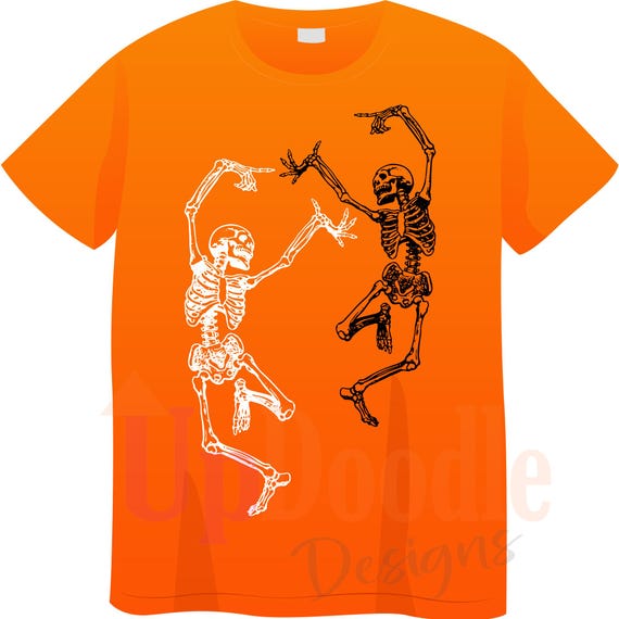 PNG Digital Download -Halloween Dancing Skeletons