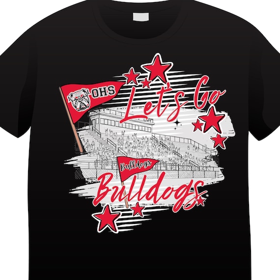 PNG Digital Download - Mascot Football Fans Custom Sketch Design - for DTF Transfers