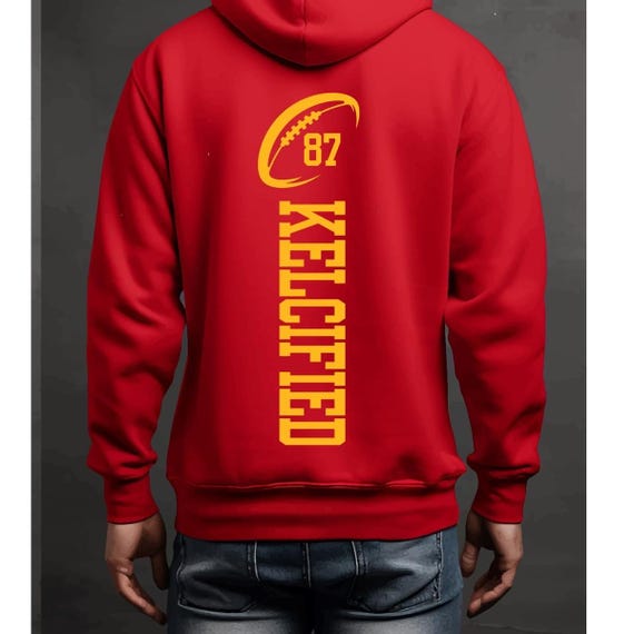 APPAREL tSHIRT Sweatshirt Hoodies 87 KELCIFIED Back KC Football Kansas City