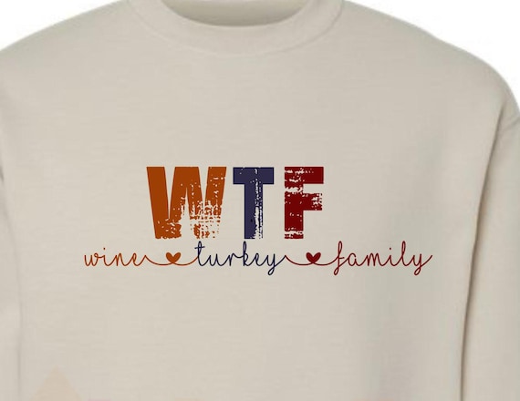 PNG Digital Download -FALL tHANKSGIVING Wine Turkey Family for Sublimation or DTF Transfers
