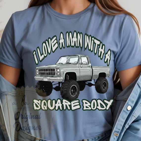 SHIRT Sweatshirt Hoodies I Love a Man with a Square Body