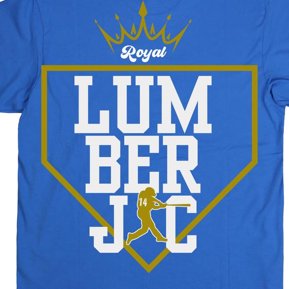 APPAREL - Kansas City KC Baseball Lumber Jack Lumber Jac Cags 14 Royal