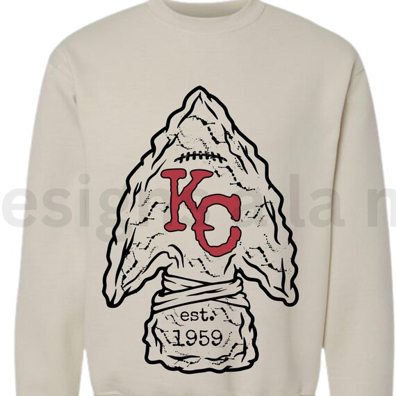 TShirt Sweatshirt Hoodies KC Kansas City Football Arrowhead 1959