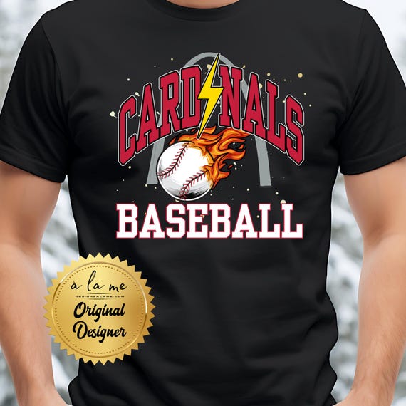 DTF Transfers Ready to Press (RTP) St Louis Cards Baseball Arch