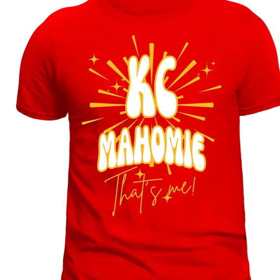 TSHIRT - KC Football Tshirt KC Mahomie Kansas City Fans 15
