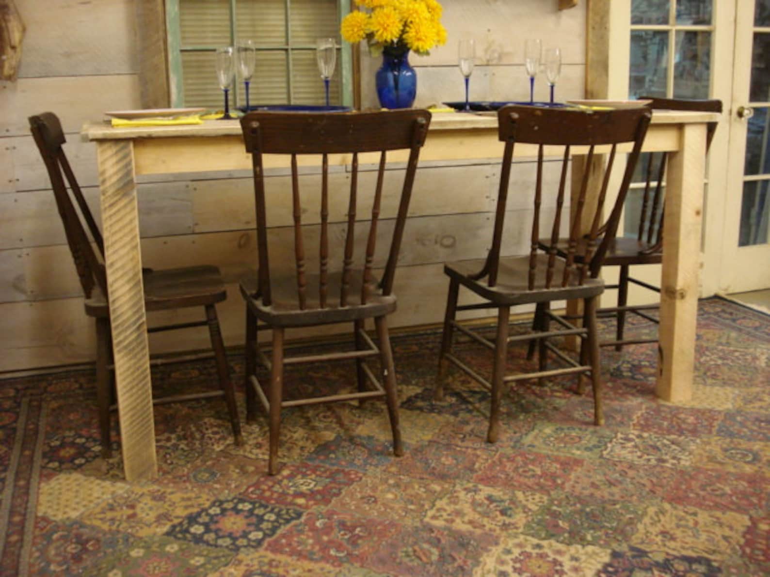 Farmhouse table Counter Height Dining room Table 78 x | Etsy