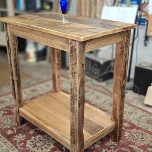 KITCHEN ISLAND Reclaimed table (36" x 24" x 30 or 36"H) Counter Height Table, Farmhouse table