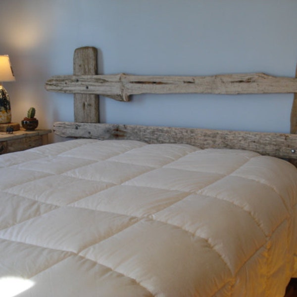 Ocean Driftwood, Driftwood Headboard, made for King, Queen, Full, or Twin size matress.