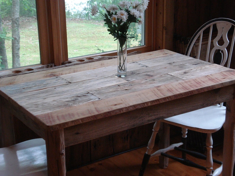 Made from Ocean Driftwood, Ocean Driftwood, Driftwood Table 42x26x30 or 36H imagem 3