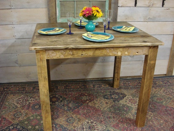 Rustic Table Farmhouse Dining Counter Height - How To Make A Counter Height Farmhouse Table