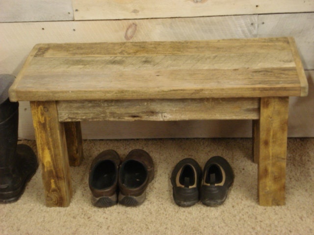 Bank rustikale Bank zurückgefordert Bank Treibholz Bank | Etsy