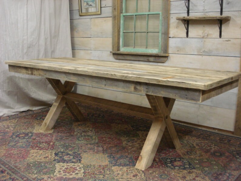 Driftwood Table Top 72 X 50 1 To 2 Inches Image 0
