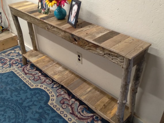 Ocean Driftwood Driftwood Side Table Rustic Side Table 60 X 8 X