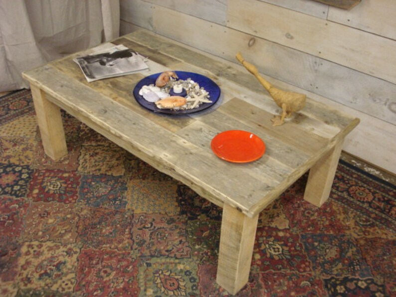Coffee Table, Ocean Driftwood, Driftwood Coffee Table 60x30x 16to24