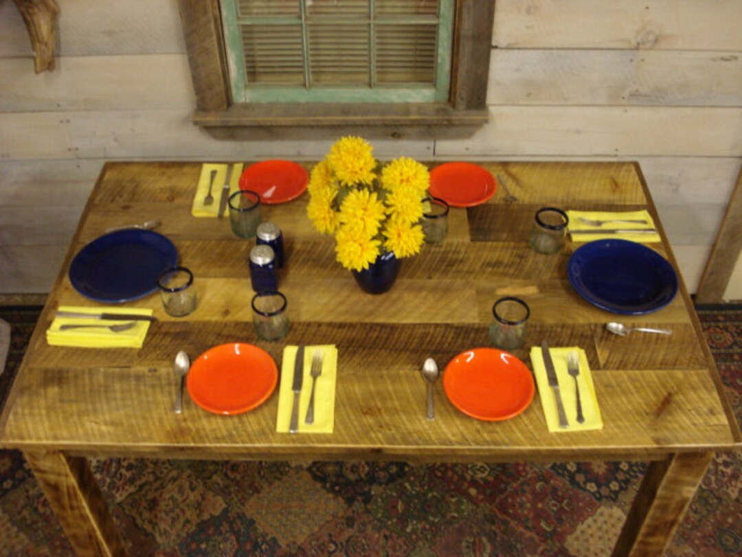 Farmhouse Table Counter Height Dining Room Table Farmhouse - Etsy