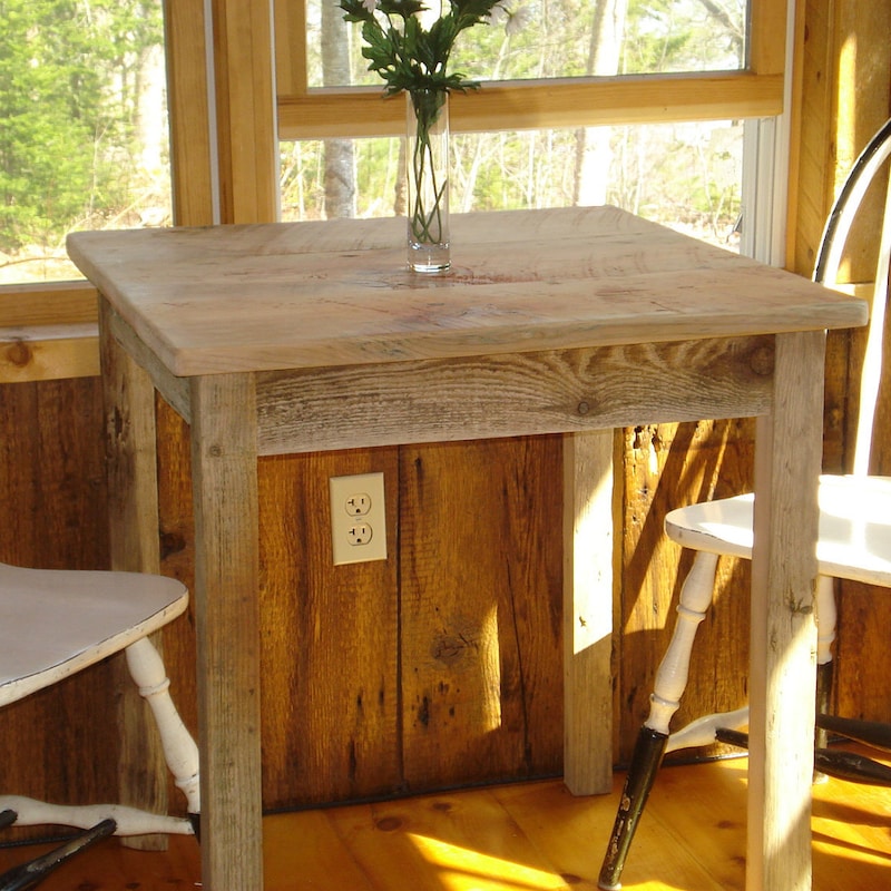 Image showcasing Driftwood Dining Table - Etsy
