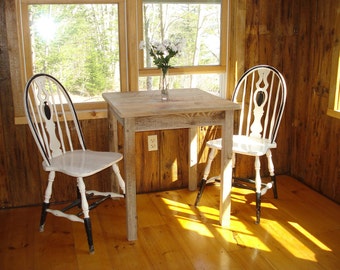 Ocean Driftwood, Driftwood Table, Beach House Table, Cottage Table, Counter Height, Sturdy ("30x30"x30, 36 or 42"H) Square or Round Legs