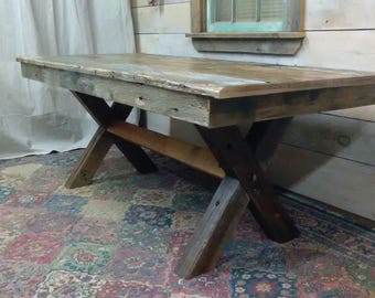 Made from Ocean Driftwood, Wood Table