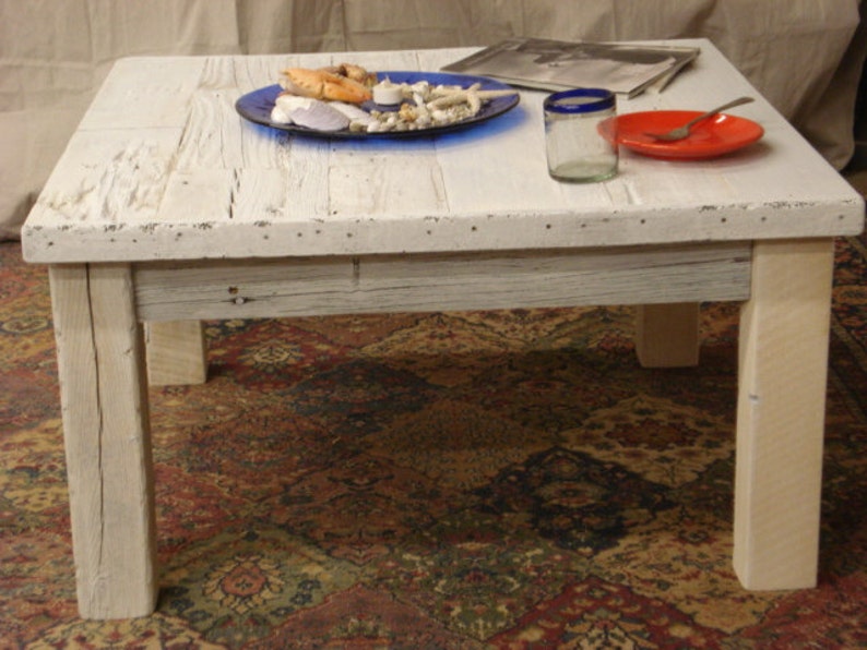 Driftwood Coffee Table 36 X 36 X 16 20 H Etsy