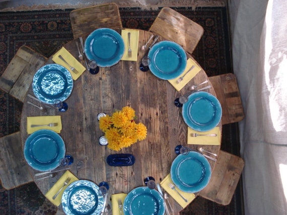 Round Driftwood Dining Room Table 54 X 30h Round Driftwood Dining Room Table 54, Can A 54 Round Table Seat 6