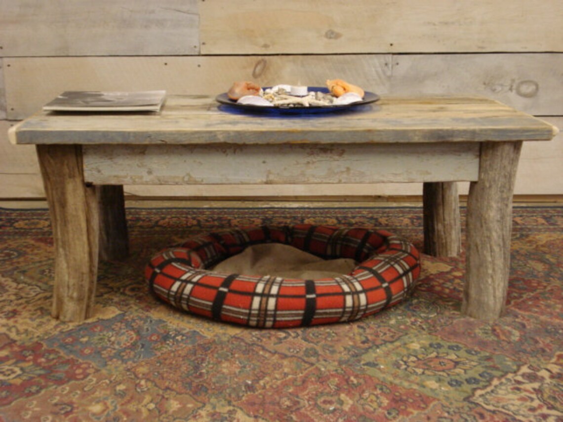 Driftwood Coffee Table 42 X 22 X 1620 H Etsy