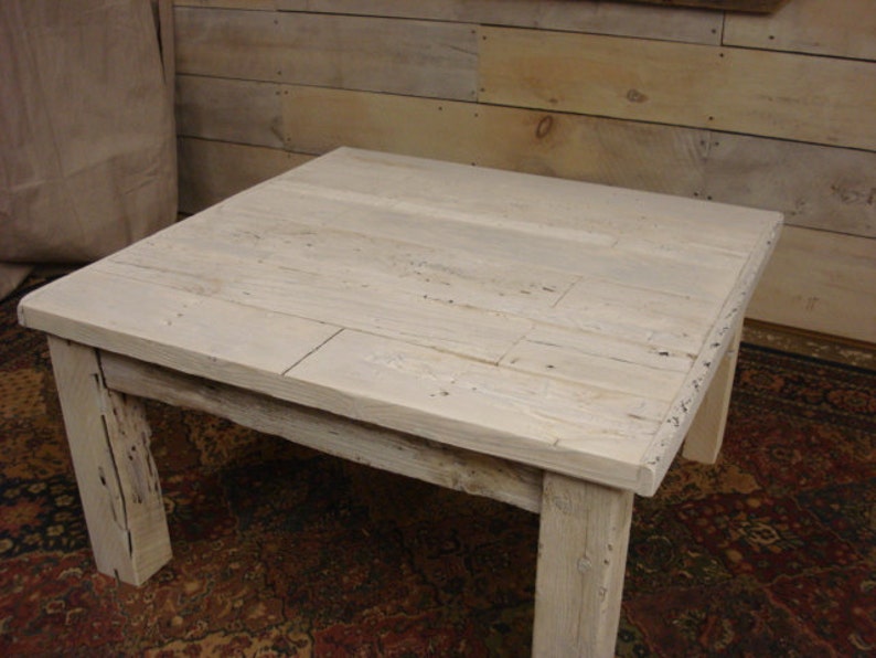 Driftwood Coffee Table 36 X 36 X 16 20 H Etsy