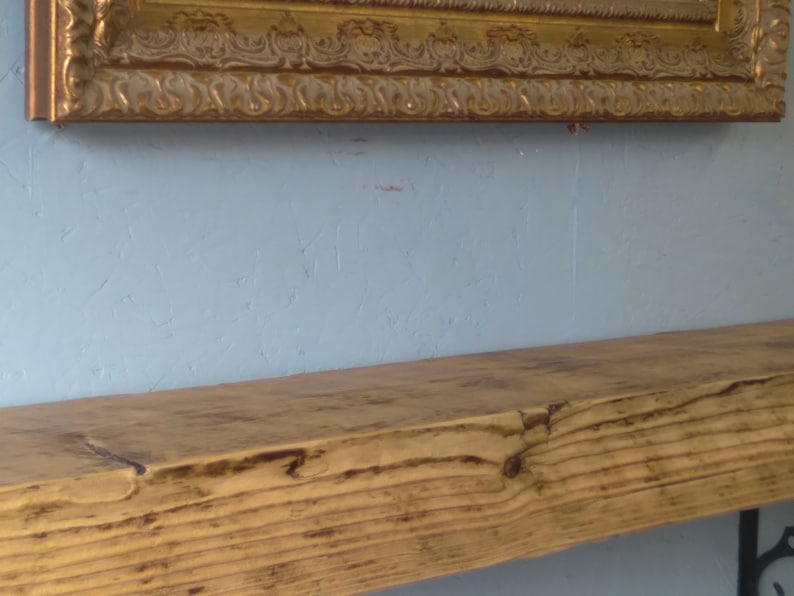 Driftwood Fireplace Mantels order From 36 to 76 Inches Long Etsy